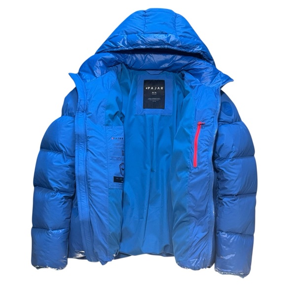 Pajar Canada Renshu Mens Down Puffer Jacket Royal Blue M NWOT - Picture 2 of 13